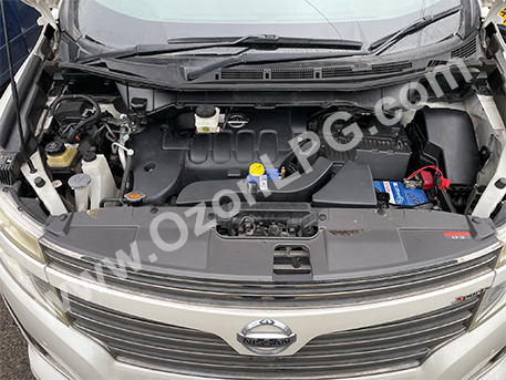 LPG Conversion Nissan Elgrand E52 2.5L i4 by OZON LPG